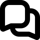 Informed dialogue icon